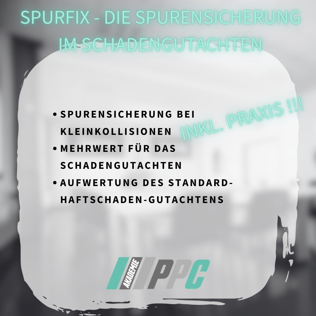 09.10.2026 | Anwendung und Möglichkeiten der Spurfix Folie - Praxisseminar
