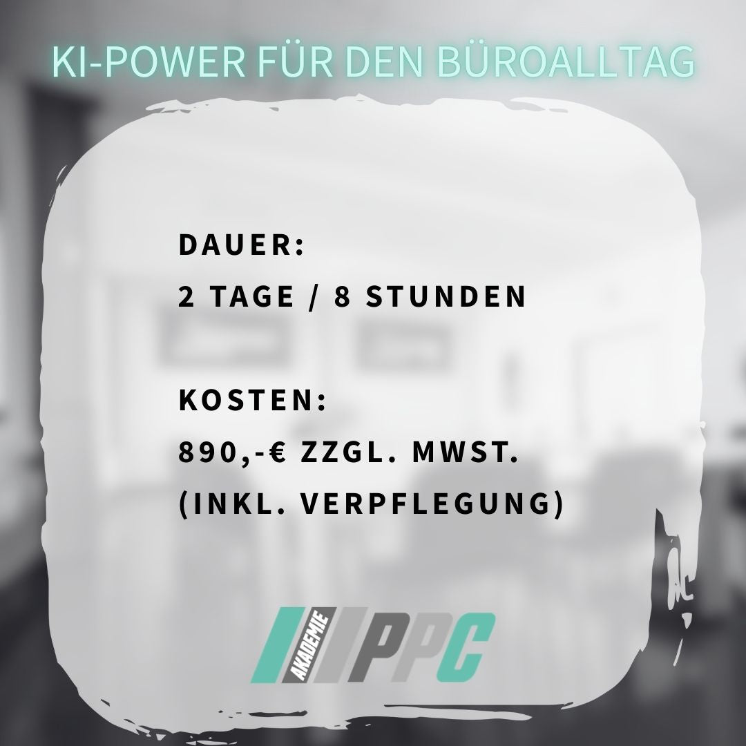 Produktbild für die Büro Organisation mit KI für KFZ Sachverständigen mit Dozent Dirk Eidner.
