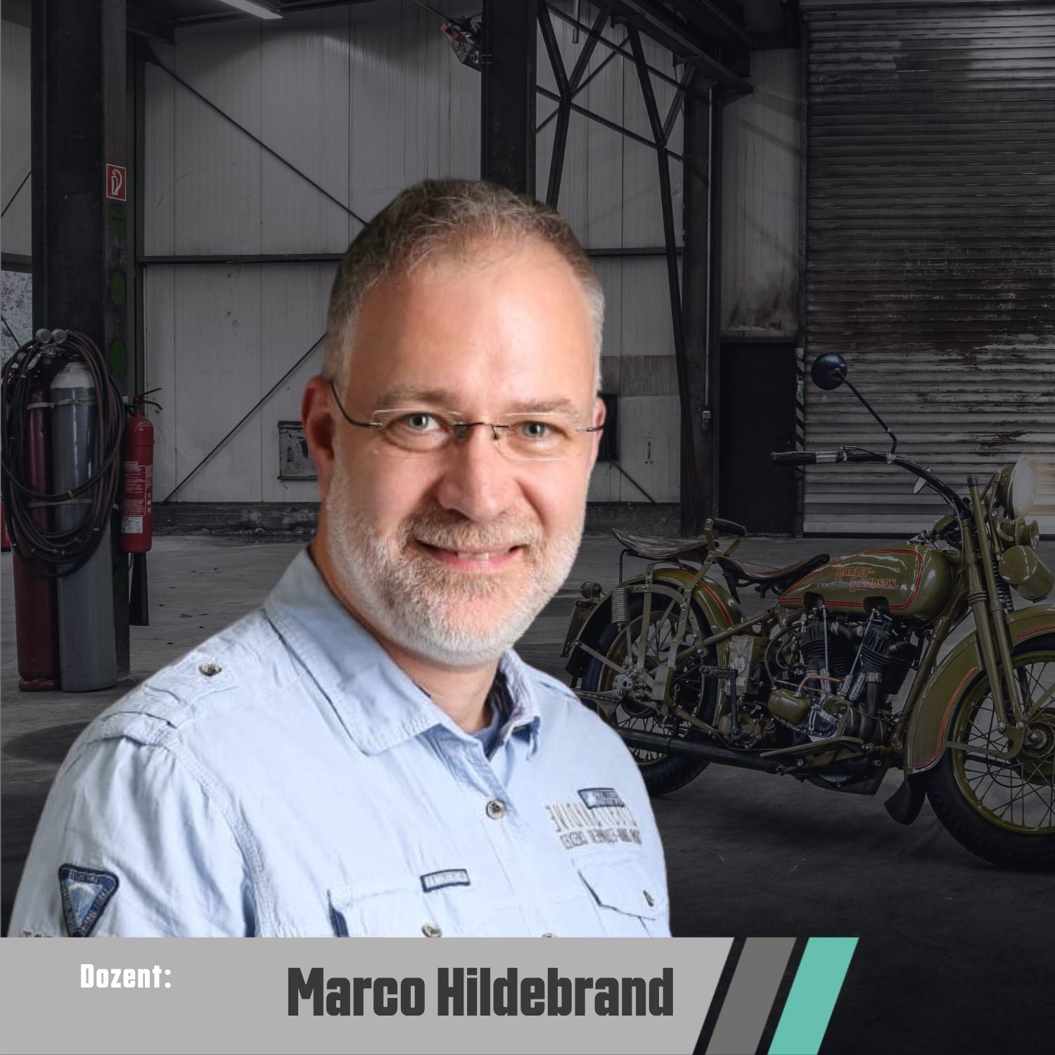 Portrait von PPC Akademie Dozent Marco Hildebrand.