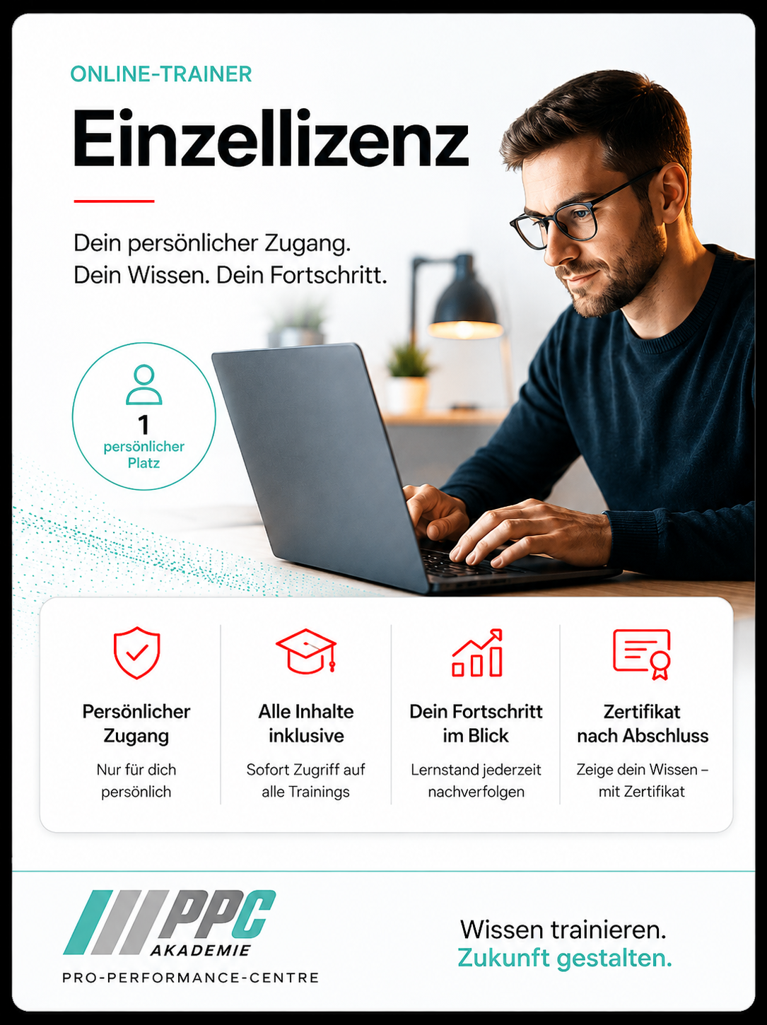 PPC Online-Trainer – Einzellizenz – 1 persönlicher Platz