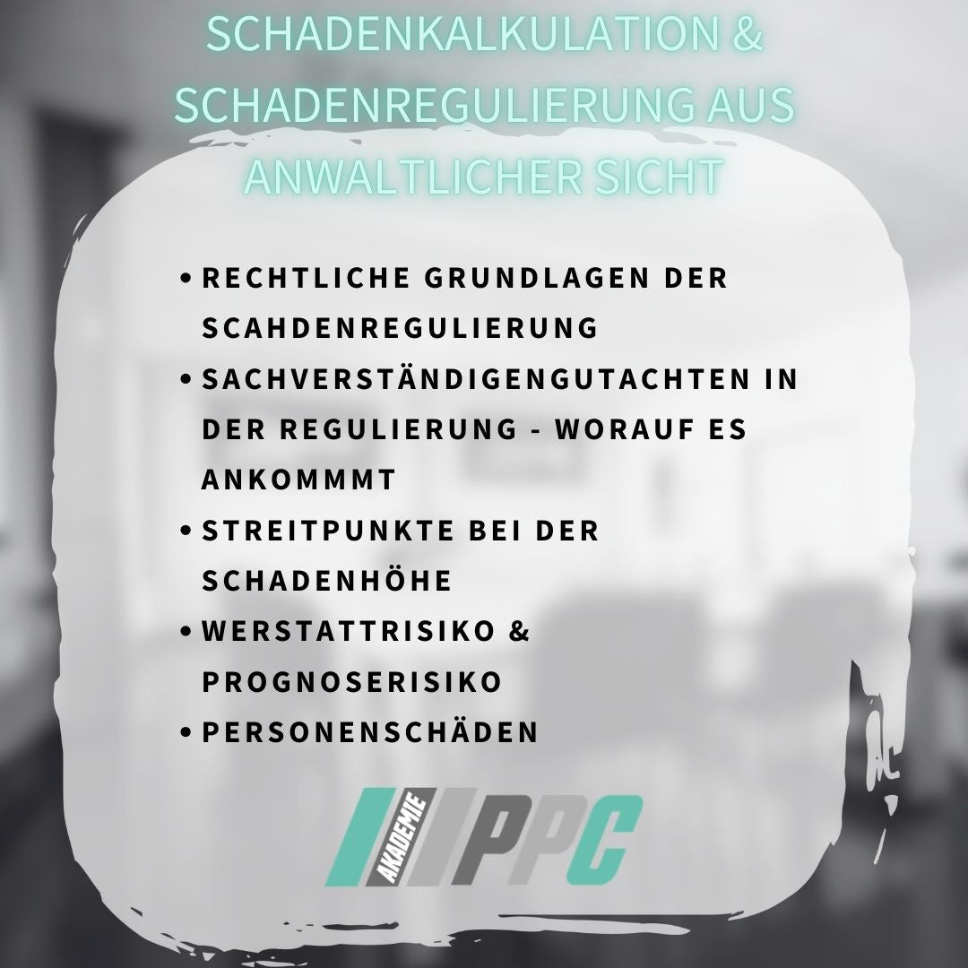 Produktbild für KFZ Schadenkalkulation und Schadenregulierung mit Dozent Alex Neumann.