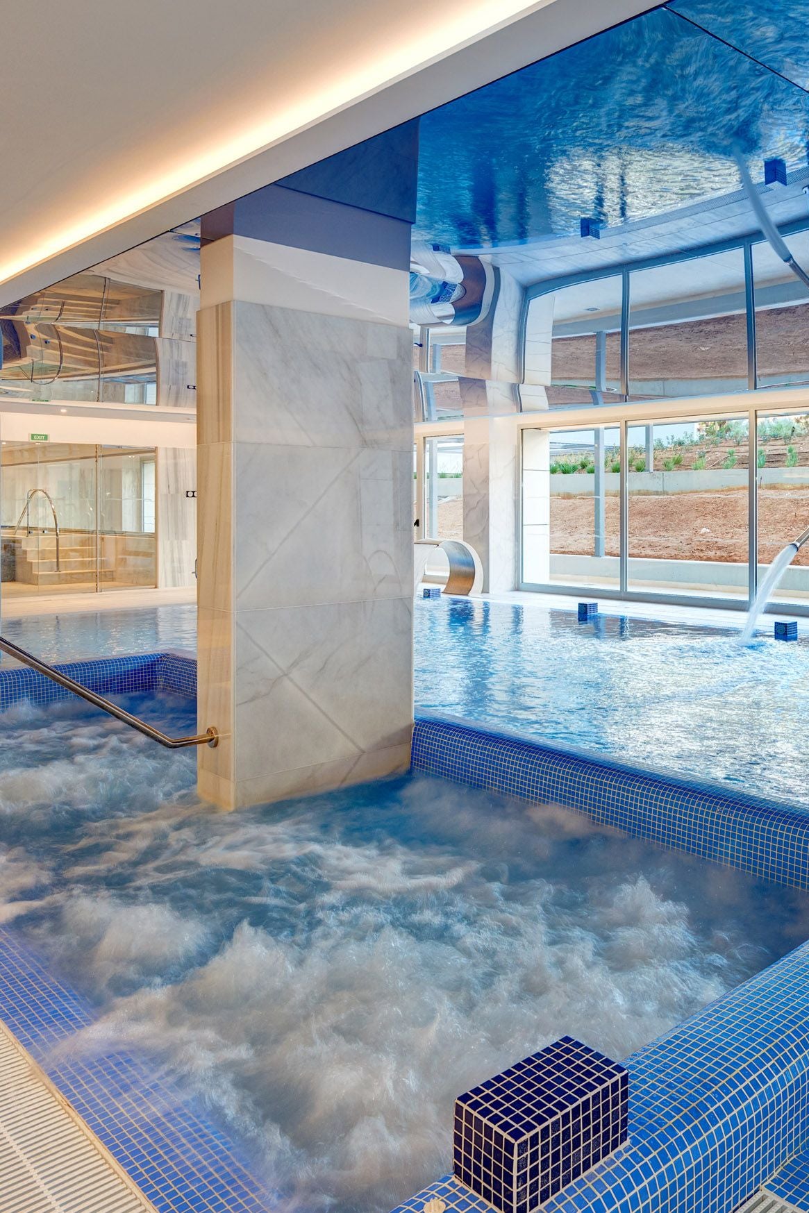 Whirlpool des HipHotel Playa de Palma, Mallorca.