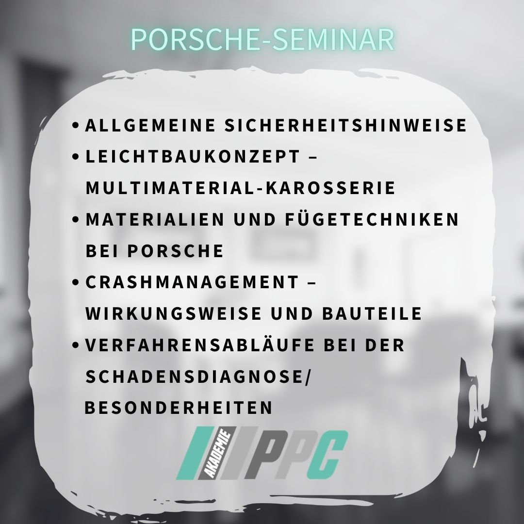 Porsche Seminar