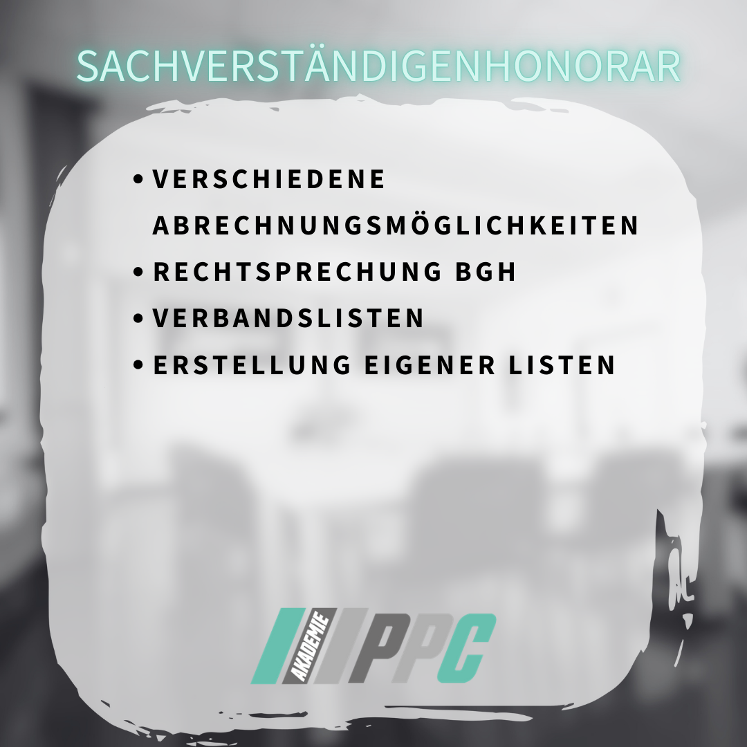 Sachverständigenhonorar (ONLINE)