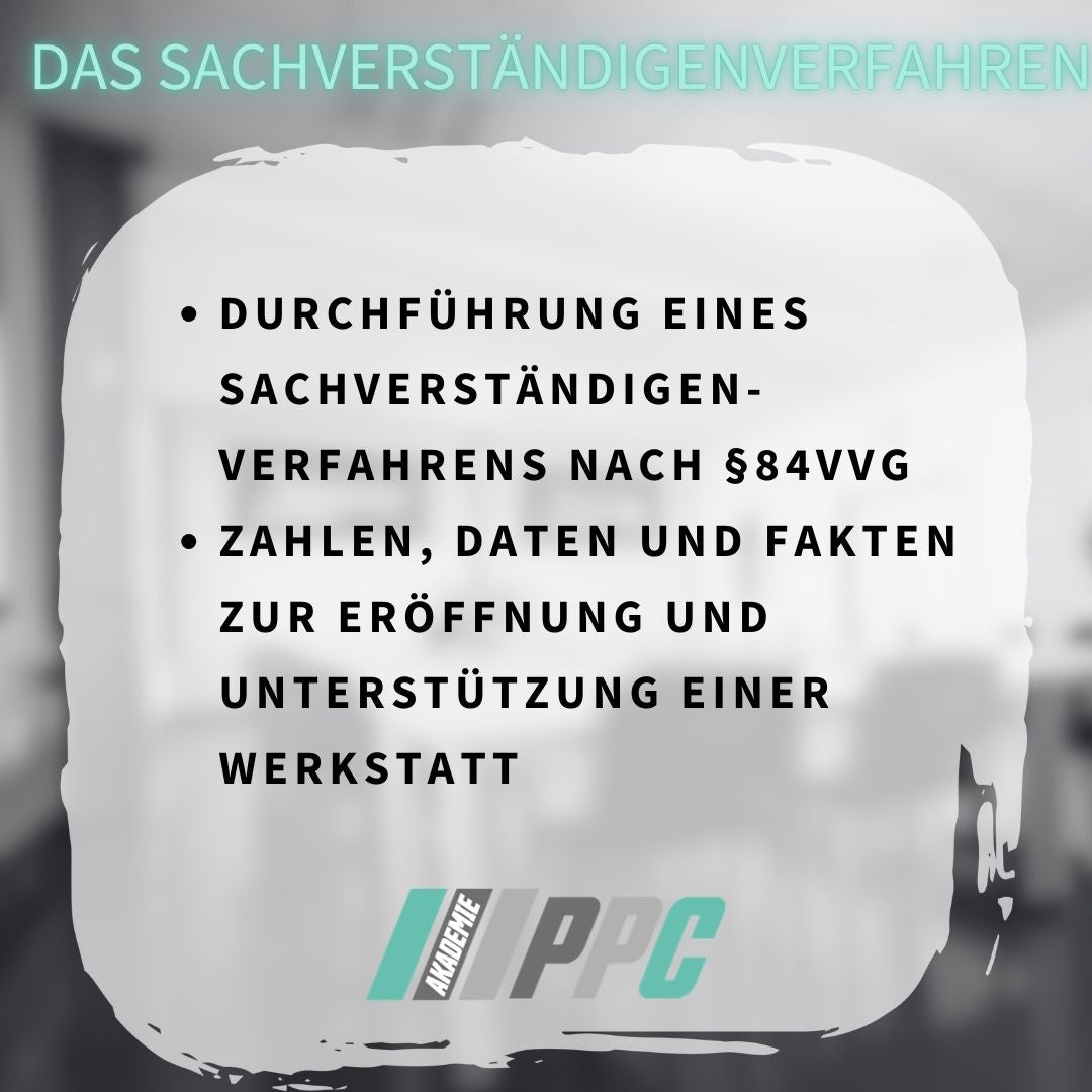 Das Sachverständigenverfahren