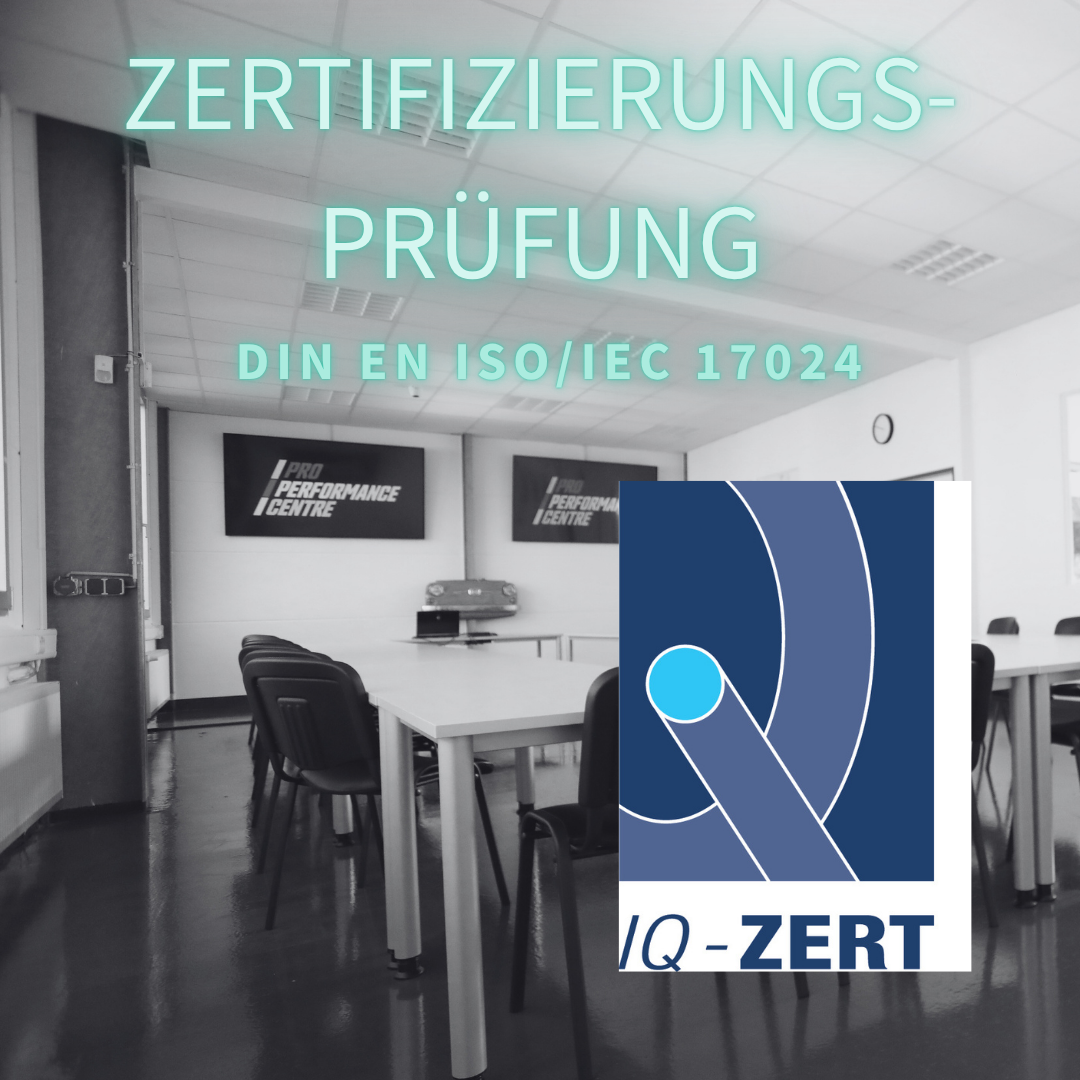 Zertifizierungsprüfung nach DIN EN ISO/IEC 17024